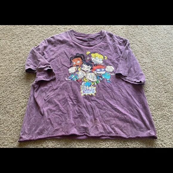 Women’s Nickelodeon Rugrats Cropped Tshirt - Picture 1 of 2